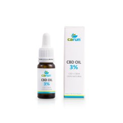 Carun Konopný olej 3% CBD + CBDA 10 ml
