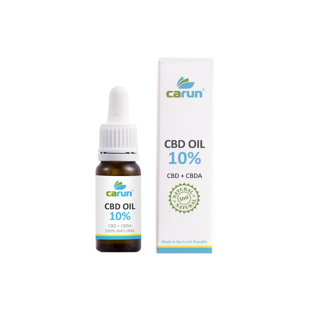 Carun Hemp Oil 10% CBD + CBDA 10 ml :: CARUN.cz