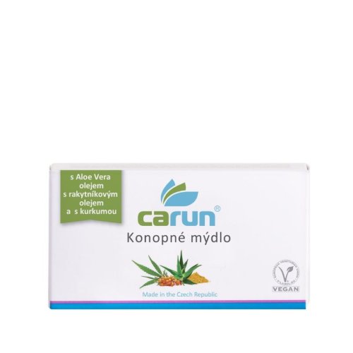 Carun Konopné mýdlo s rakytníkem 100 g